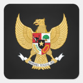 Indonesisch nationaal embleem stickers (Voorkant)