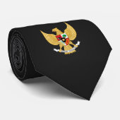 Indonesisch nationaal embleem stropdas (Opgerold)