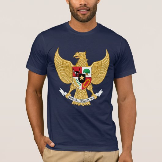 Indonesisch nationaal embleem T-Shirt (Voorkant)