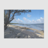 Indonesisch ocea landschap foto tissuepapier (Voorkant)