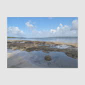 Indonesisch ocea landschap foto tissuepapier (Voorkant)