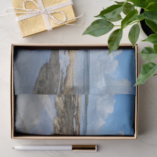 Indonesisch ocea landschap foto tissuepapier (Geschenk)