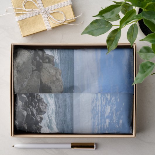 Indonesisch Oceaan Landschap Foto Tissuepapier (Geschenk)