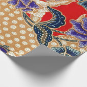 Indonesisch ontwerp cadeaupapier (Hoek)