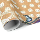 Indonesisch ontwerp cadeaupapier (Rol Hoek)