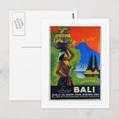  Indonesisch reisbureau Bali Briefkaart (Voorkant / Achterkant)