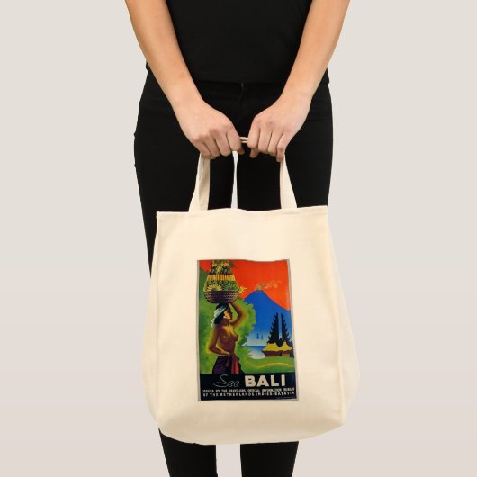  Indonesisch reisbureau Bali Tote Bag (Voorkant (product))