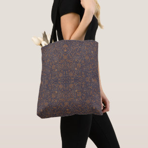 Indonesisch tribaal ikatpatroon Tote Bag