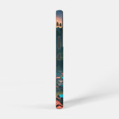 Indonesisch vissersdorp samsung galaxy hoesje (Rechterkant)