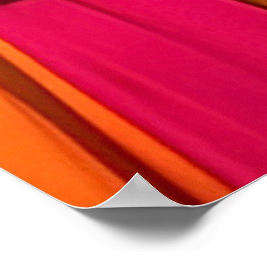 Indonesische Bali gemaskerde dansers Poster (Hoek)