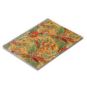Indonesische batik Balinese Style Yellow Oranje Notitieboek (Linkerzijde)