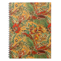 Indonesische batik Balinese Style Yellow Oranje