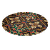 Indonesische batik op basis van plant: kenmerkende snijplank (Hoek)