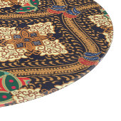 Indonesische batik op basis van plant: kenmerkende snijplank (Hoek)