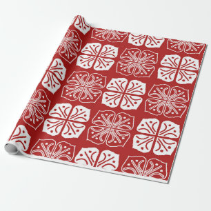 Indonesische batik typisch ontwerp, combinati cadeaupapier