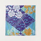 Indonesische batikmotieven met een zeer duidelijk  wandkleed (Voorkant (horizontaal))