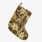 Indonesische batikmotieven met flora- en faunatpat kleine kerstsok (Voorkant (Hangend))