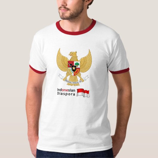 Indonesische diaspora t-shirt (Voorkant)