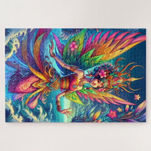 Indonesische fee legpuzzel (Horizontaal)