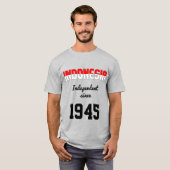 Indonesische feestdag voor de onafhankelijkheid va t-shirt (Voorkant volledig)