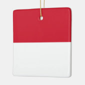 Indonesische (Indonesische) vlag Keramisch Ornament (Links)