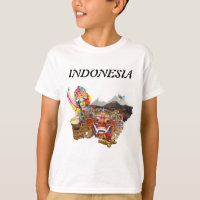 Indonesische Java Dance en schattige T-Shirt-Kinde
