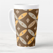 Indonesische Mok van het bibberen patroon (Linkerhoek)