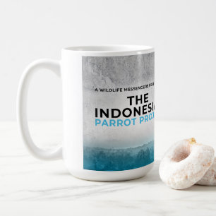 Indonesische Mok voor het project "Parrot"