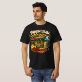 Indonesische Morgenmarkt T-shirt (Voorkant volledig)