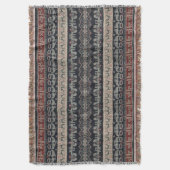 Indonesische stam Ikat Textiles Weavings Indonesia Deken (Voorkant Verticaal)