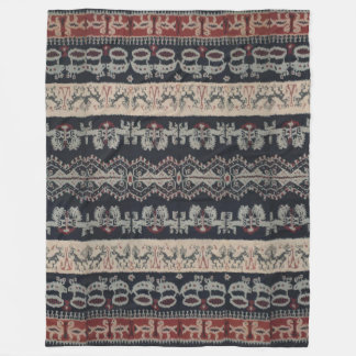 Indonesische stam Ikat Textiles Weavings Indonesia Fleece Deken