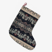 Indonesische stam Ikat Textiles Weavings Indonesia Grote Kerstsok (Voorkant (Hangend))