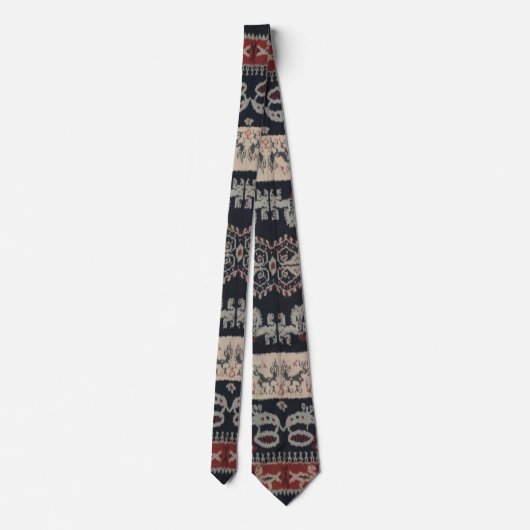 Indonesische stam Ikat Textiles Weavings Indonesia Stropdas (Achterkant)