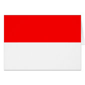 Indonesische vlag (Voorkant Horizontaal)