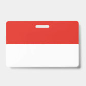 Indonesische vlag badge (Achterkant)