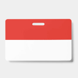 Indonesische vlag badge