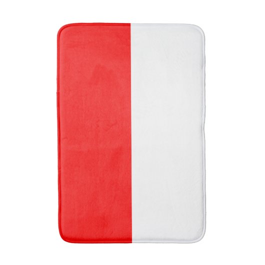 Indonesische vlag badmat (Voorkant Verticaal)