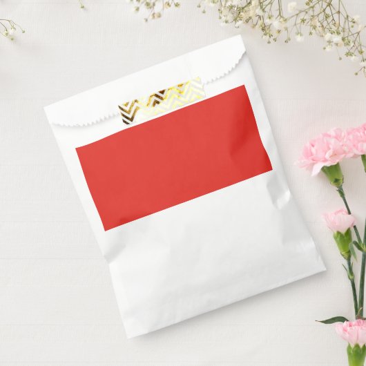 Indonesische vlag bedankzakje (Gezegeld)