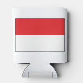 Indonesische vlag blikjeskoeler (Achterkant)