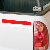 Indonesische vlag bumpersticker (Op Truck)