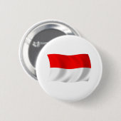 Indonesische vlag Button (Voorkant /achterkant)