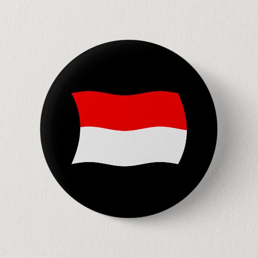 Indonesische vlag Button (Voorkant)