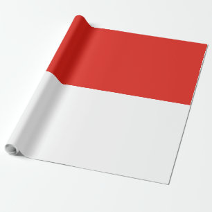Indonesische vlag cadeaupapier