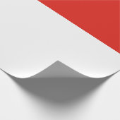 Indonesische vlag cadeaupapier (Hoek)