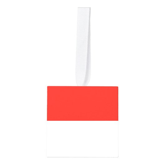 Indonesische vlag decoratie (Voorkant)