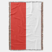 Indonesische vlag deken (Voorkant Verticaal)