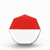 Indonesische vlag fotoblokken (Voorkant)