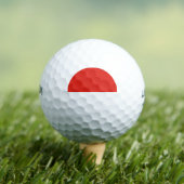 Indonesische vlag golfballen (Insitu Shirt)