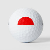 Indonesische vlag golfballen (Voorkant)
