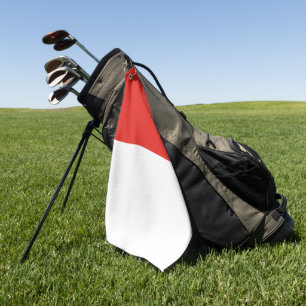 Indonesische vlag golfhanddoek